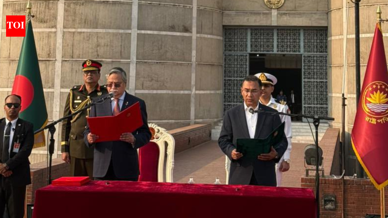 Tarique Rahman sworn in as Bangladesh Prime Minister