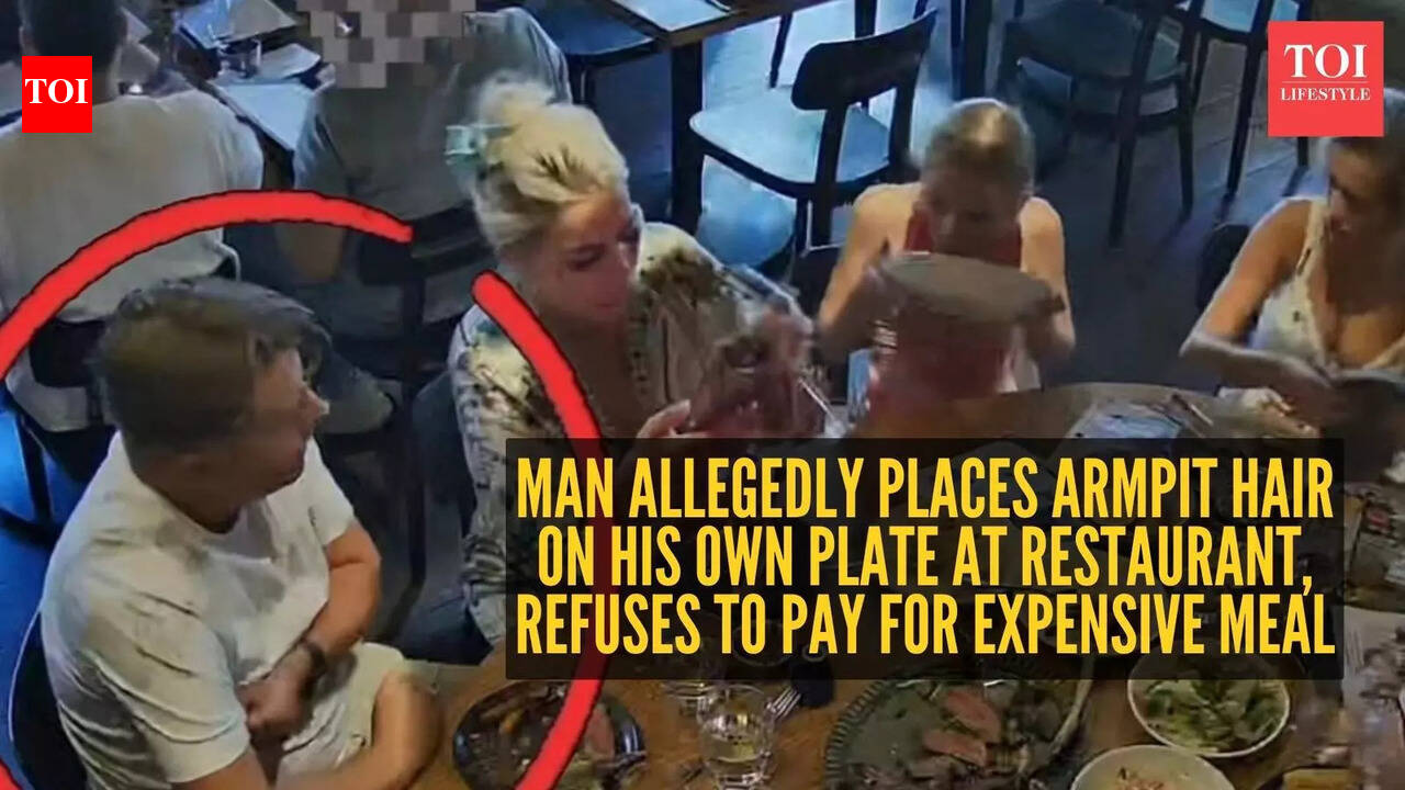 Man allegedly places armpit hair on his own plate at restaurant, refuses to pay for expensive meal