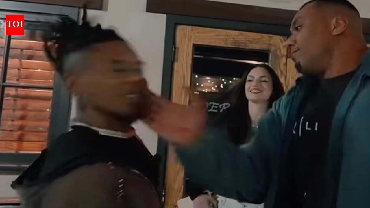 Larry Wheels slaps Deen the Great during livestream clash