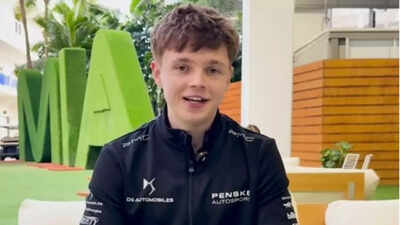 Taylor Barnard stands apart as Formula E drivers reveal their favorite pancake toppings, watch