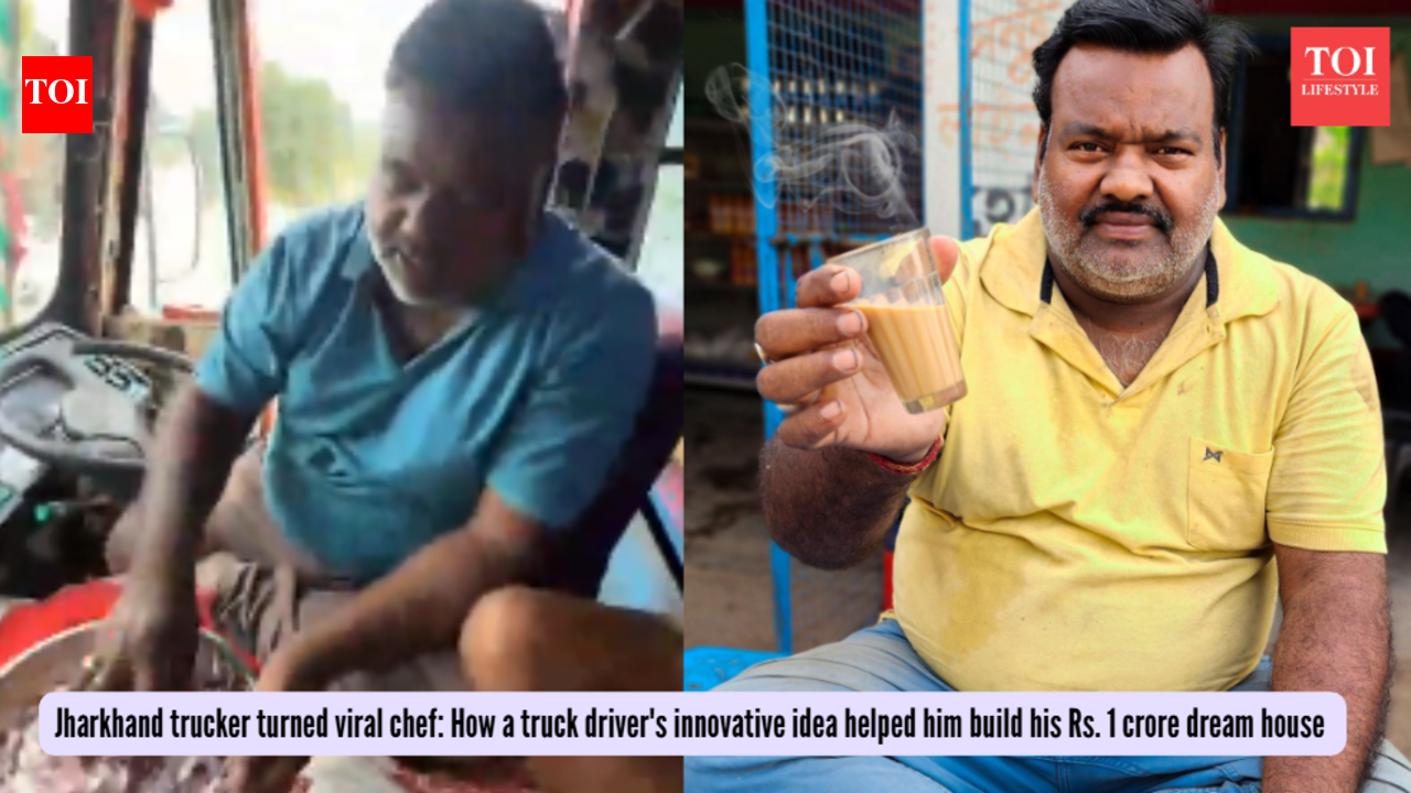 Jharkhand trucker turned viral chef: How a truck driver's innovative idea helped him build his Rs. 1 crore dream house