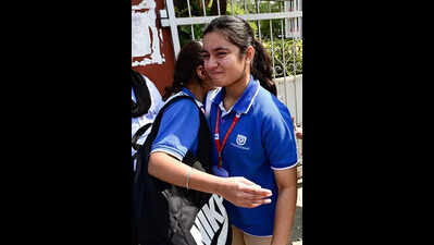 CBSE class 10 exams begin, students feel relieved after moderate maths paper