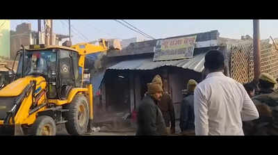 Illegal constructions linked to gang rape accused demolished