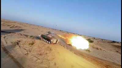 Army holds integrated firing exercise in Raj desert sector