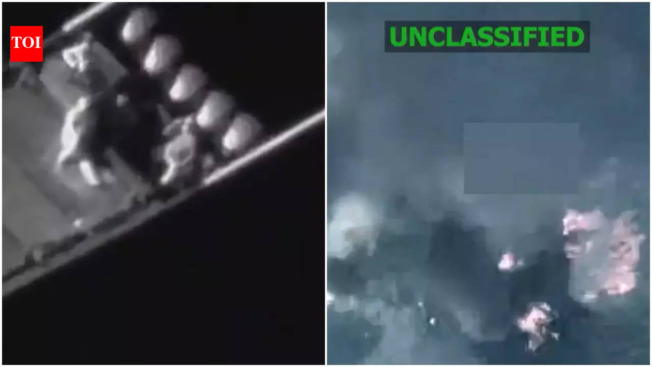 US military strikes three alleged drug-trafficking boats, killing 11 people