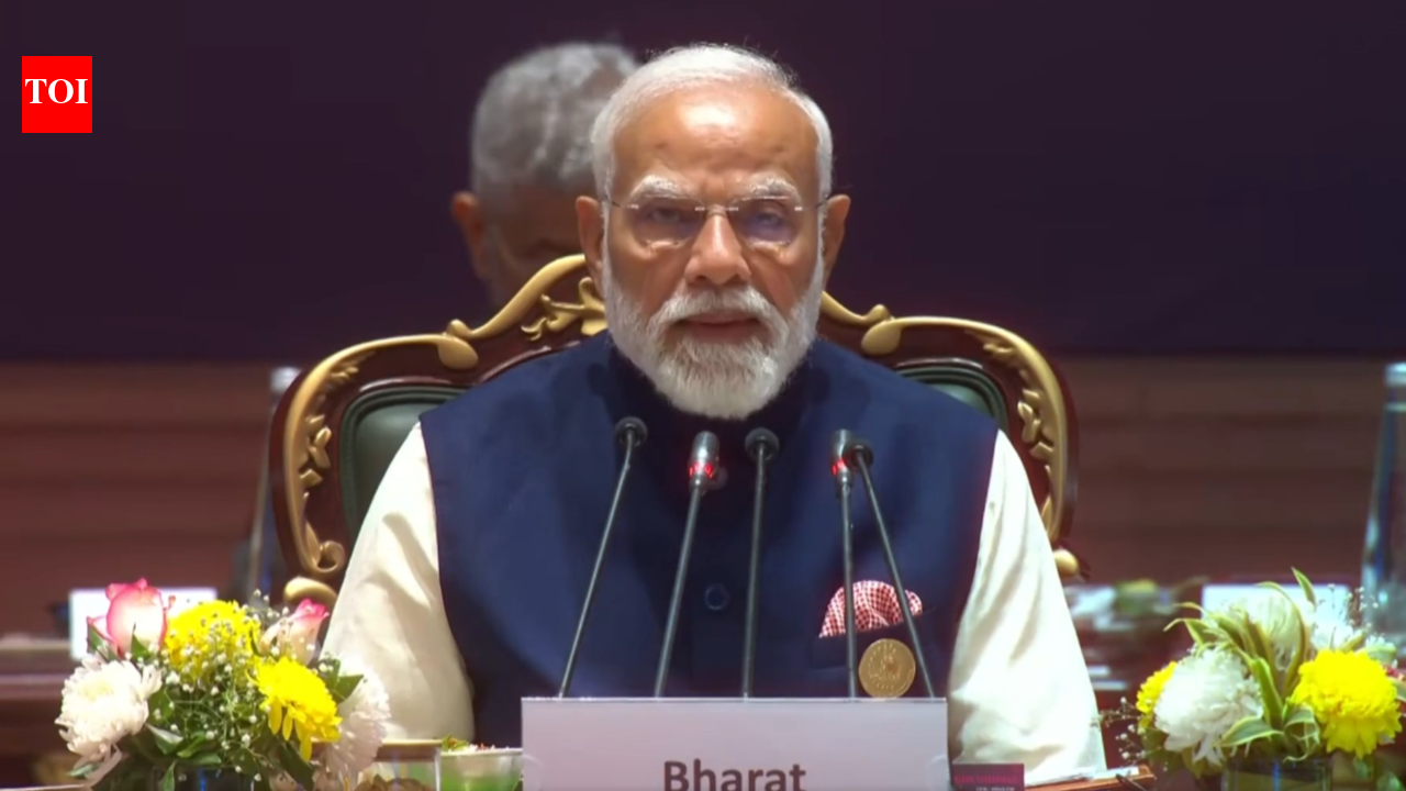 AI Impact Summit 2026 Day 4 Live Updates: ‘Have to democratise AI to ensure humans don’t become data point,’ said PM Modi  timesofindia.indiatimes.com
