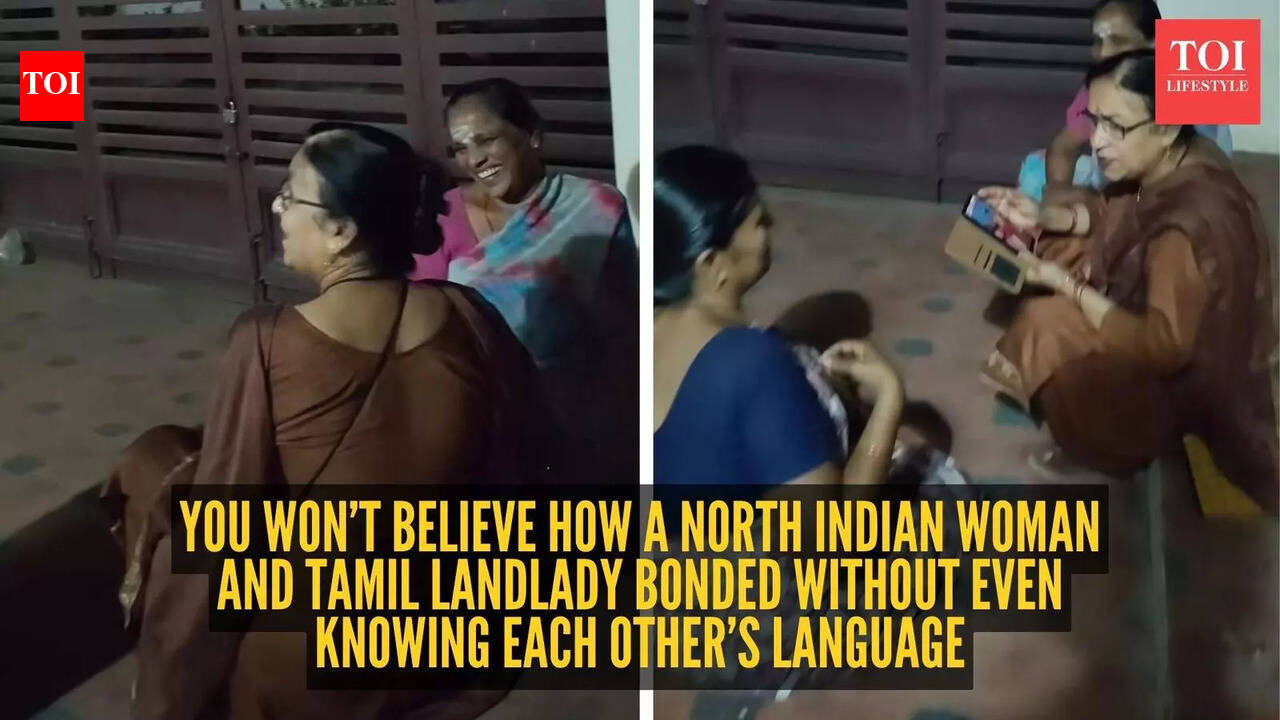 Watch: You won’t believe how a north Indian woman and Tamil landlady bonded without even knowing each other’s language