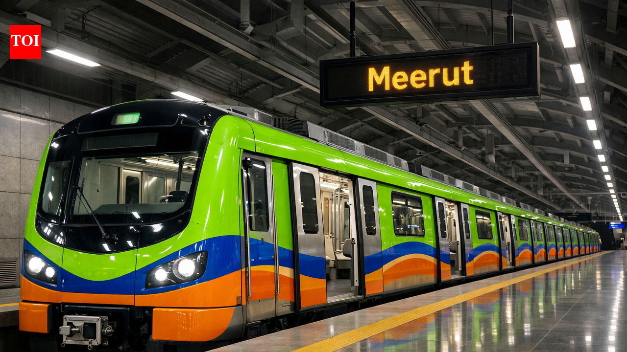 Next station is Meerut: Get ready for India’s fastest metro at 120 kmph