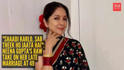  Neena Gupta's raw take on her late marriage at 49