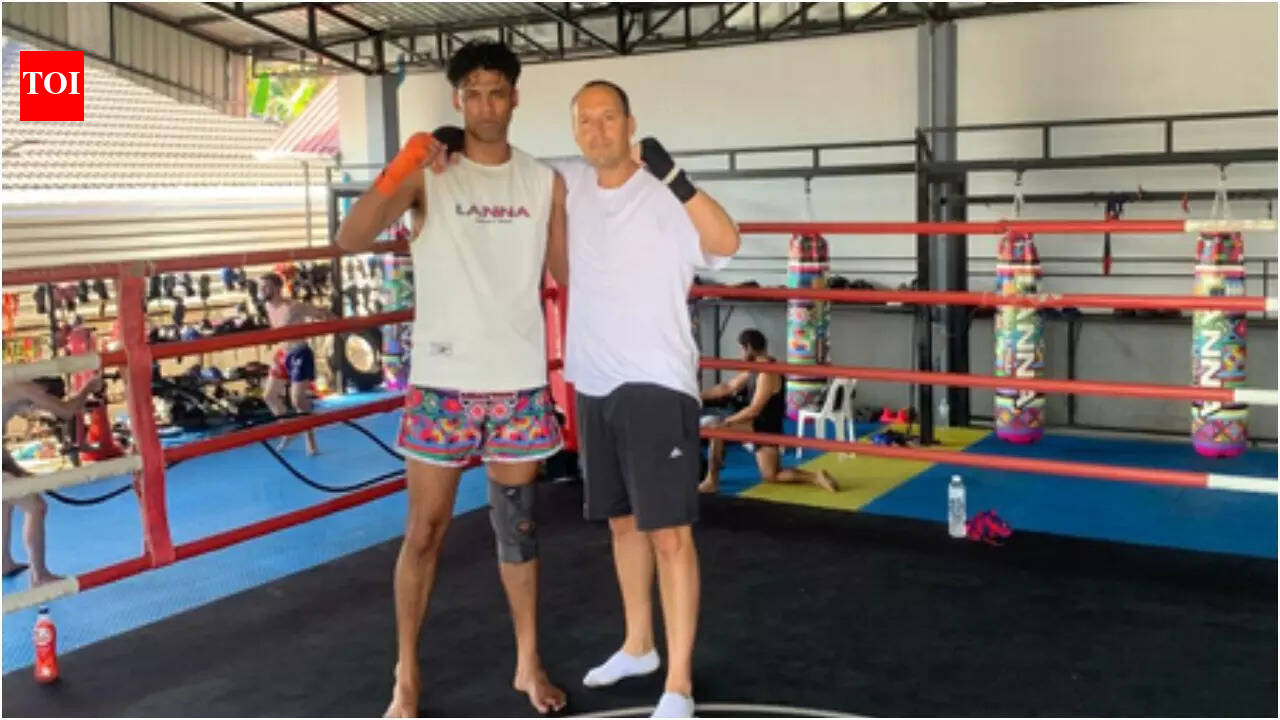 Babil undergoes rigorous Muay Thai training ahead of action drama