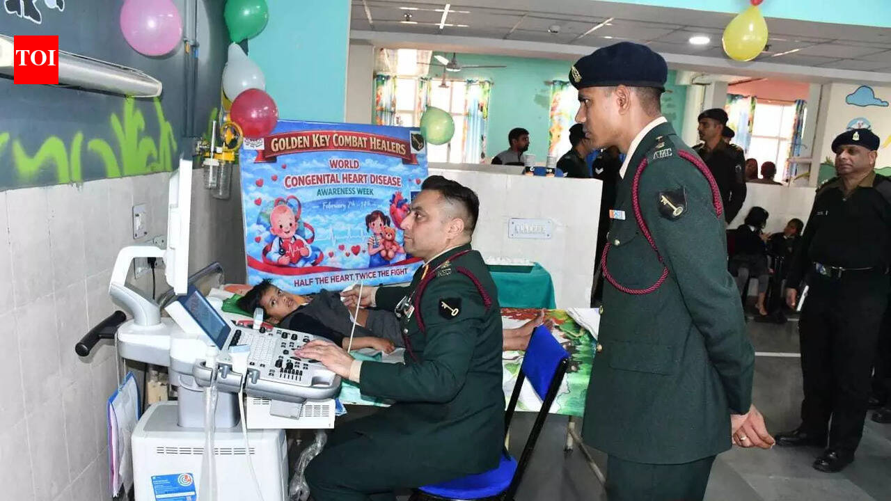 Army marks congenital heart disease awareness week in Dehradun, screens over 250 students