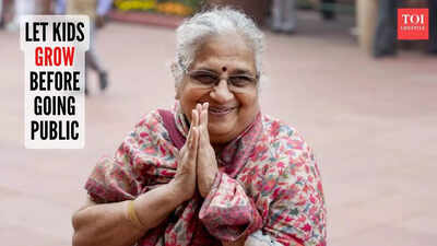 When Sudha Murthy said ‘let children grow before they go public’: What parents should know