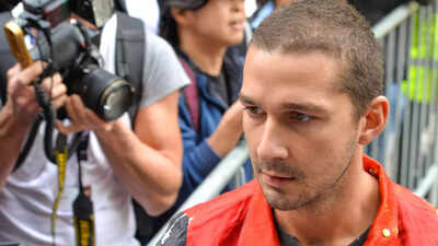 Shia LaBeouf keeps it low-key with burger and fries after jail release for allegedly punching a bar employee