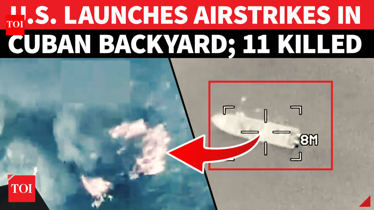 U.S. Military's Strikes In Caribbean &amp; Pacific Kill 11 Amid Cuba Tensions, Energy Blockade