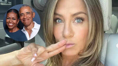  Throwback to Jennifer Aniston laughing off bizarre Barack Obama dating rumors