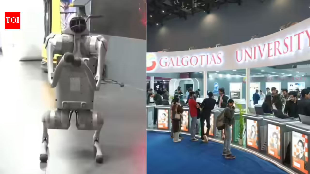 'Her enthusiasm of being on camera': In apology over robodog fiasco, Galgotias University pins blame on professor