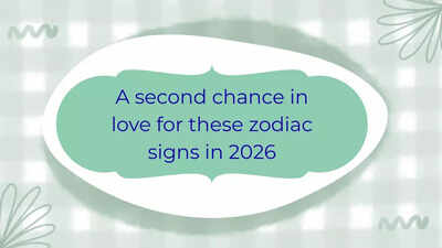 A second chance in love for these zodiac signs in 2026