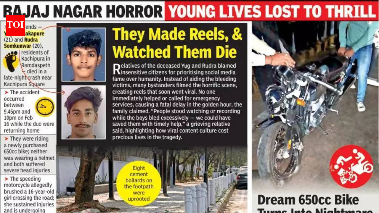 Two Friends Killed In High-Speed Accident On Bike Gifted On B’day ...
