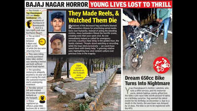 Two Friends Killed In High-Speed Accident On Bike Gifted On B’day