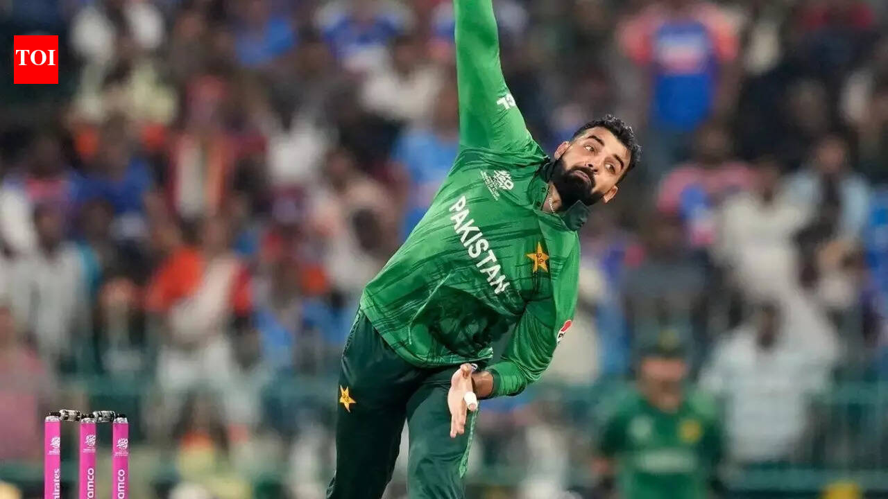 Shadab Khan hits back at Mohammad Yousuf and Shahid Afridi: ‘We have beaten India once in World Cups, unlike our ex-cricketers’ | Cricket News – The Times of India