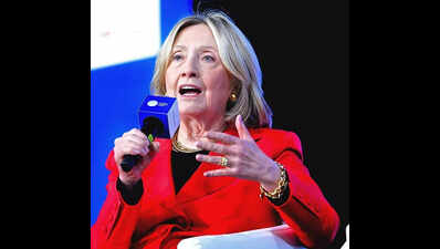 Front lines of fight against climate change are right here: Hillary Clinton