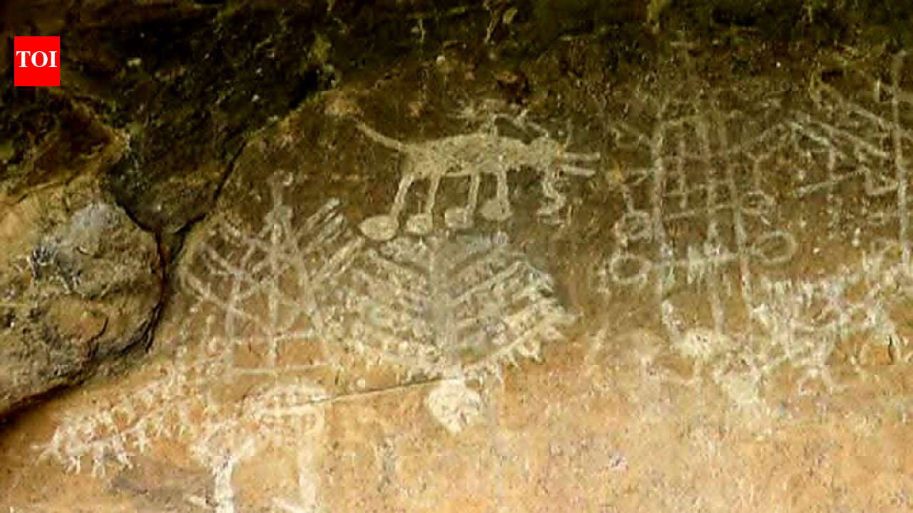 2300-Year-Old Rock Paintings in Tamil Nadu: Protected Monument Lacks Basic Security