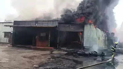 Major fire at company on Lohegaon-Wagholi road; no loss of life
