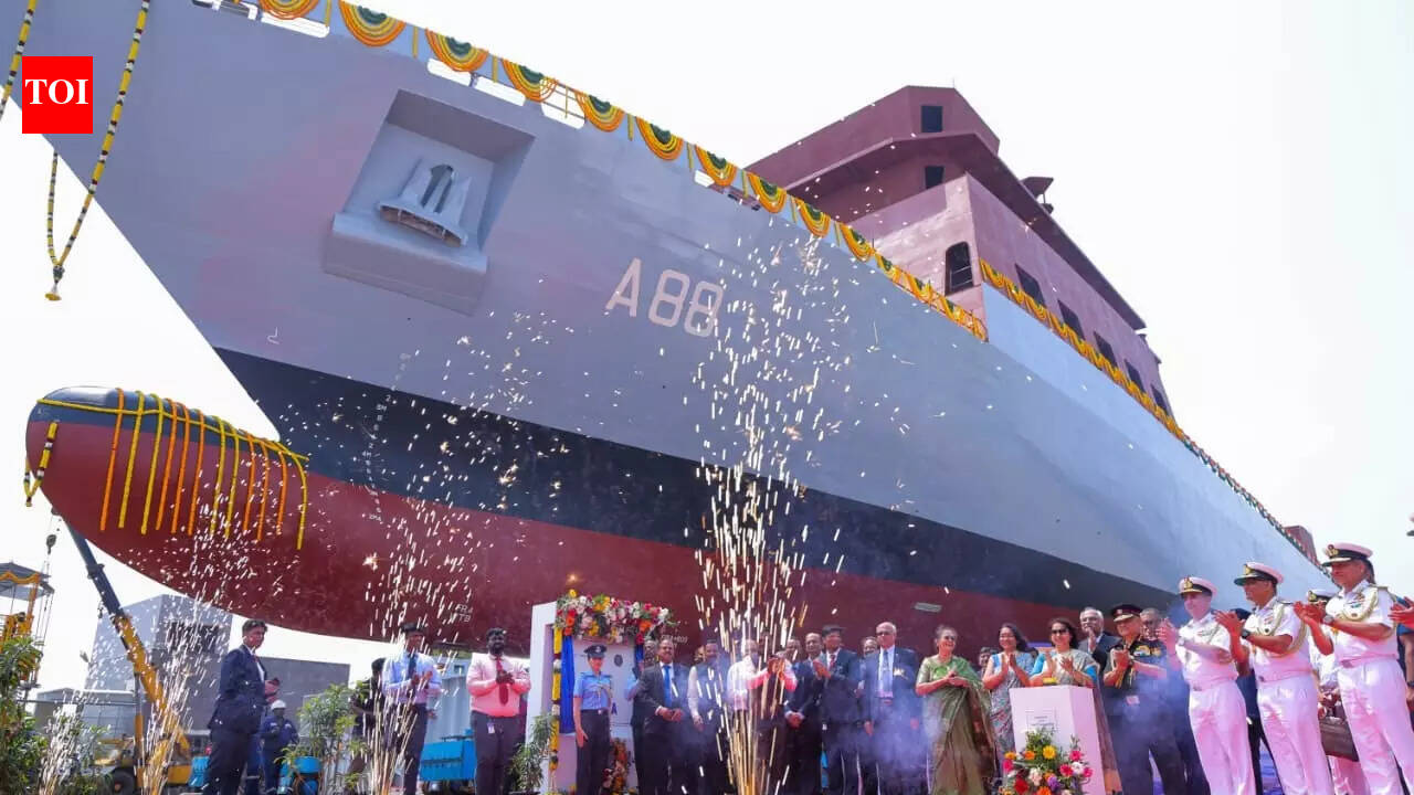 INS Krishna launched: Navy cadets to get ‘floating classrooms’ for sea training