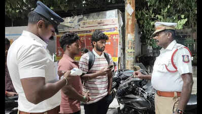 Rs 81.6 crore in e-challan fines pending in Trichy