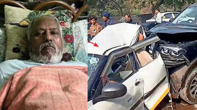 Crushed in wreck, abandoned on road: Dwarka accident survivor, family battle for survival; 'even breathing causes me pain'