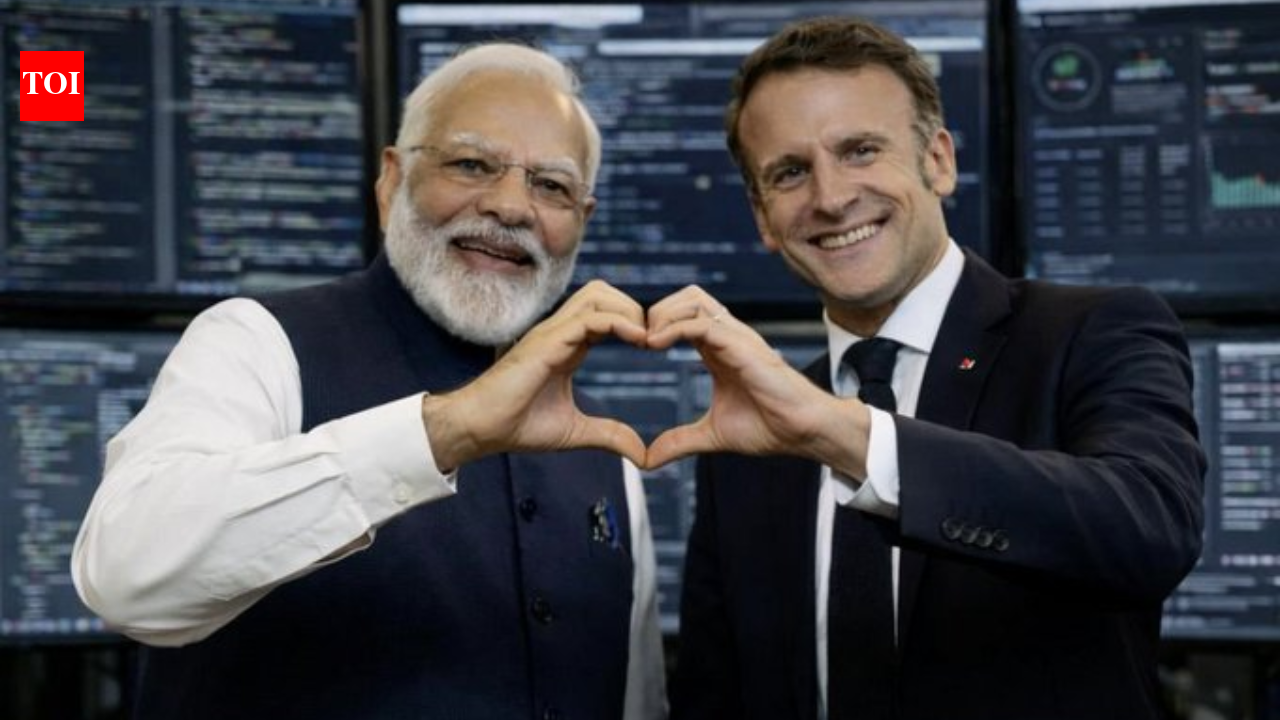 ‘When friends connect, innovation follows’: French President Macron shares AI image with PM Modi
