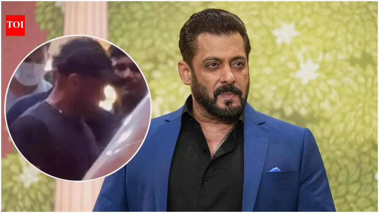 Salim Khan hospitalization: Salman Khan leaves hospital after checking up on his father; avoids media interaction
