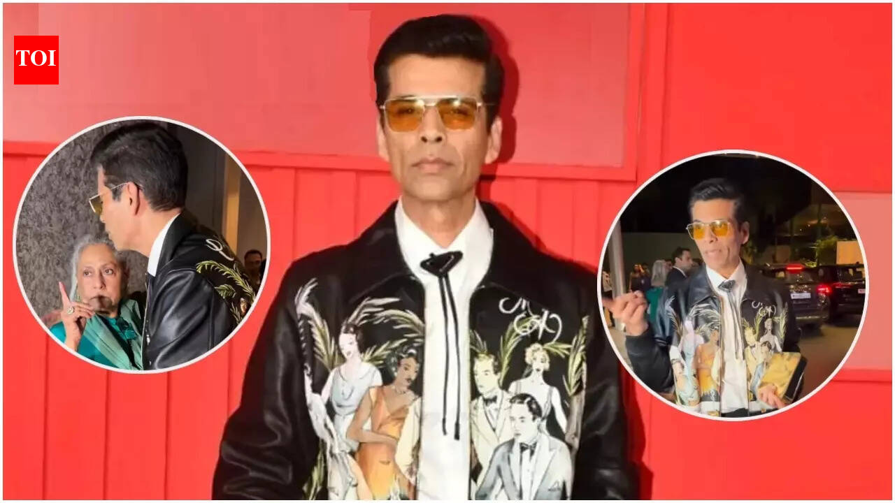 करण जौहर कहते हैं, ‘मेरे वाजे से मिला फोटो’, जया बच्चन ने पैपराजी को देखकर अपना चेहरा छिपा लिया-देखें वायरल वीडियो | हिंदी मूवी समाचार