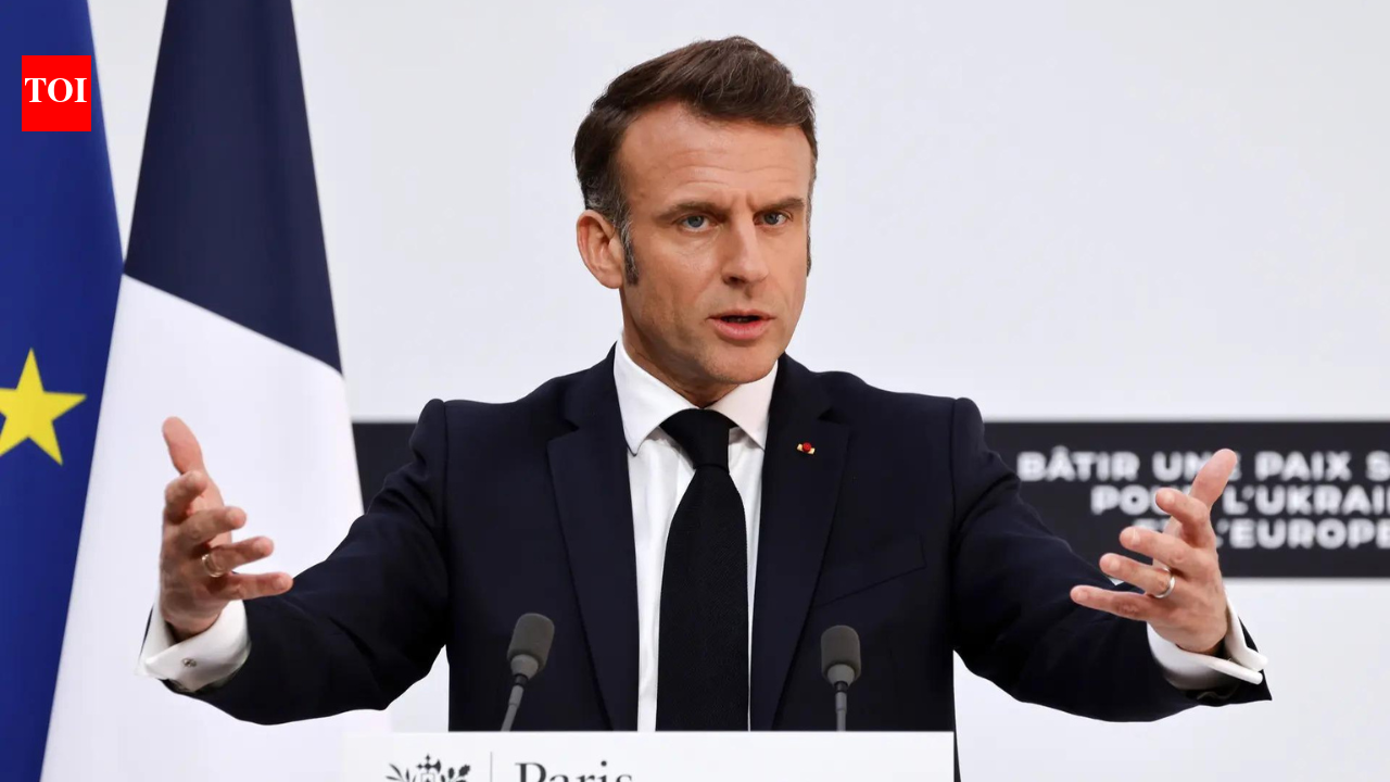 'Free speech is pure bull... ': French President Emmanuel Macron blasts social media platforms at AI summit