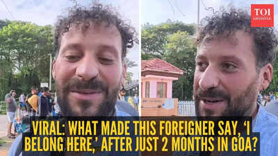 Viral: What made this foreigner say, ‘I belong here,’ after just 2 months in Goa?