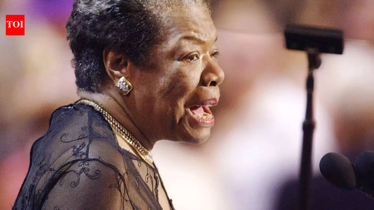 Quote of the day by Maya Angelou: "Each time a woman stands up for herself, without knowing..."