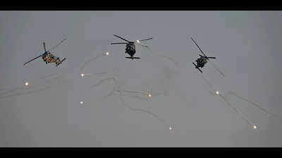 Spectacular international city parade, air power demo thrill crowds at RK Beach in Visakhapatnam