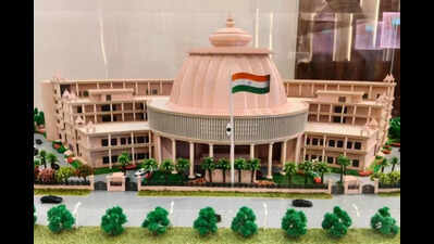 Kashi-themed modern headquarters for VMC