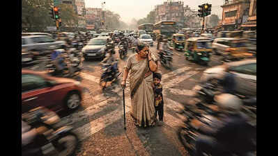 Can senior citizens, kids safely cross traffic junctions?