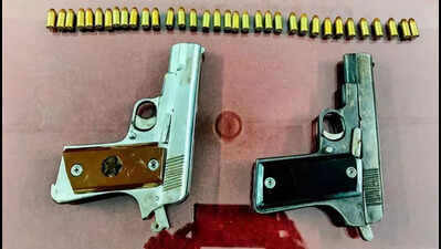 Firearms ring busted, 4 arrested, pistols seized