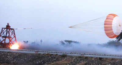 डीआरडीओ ने गगनयान ड्रग पैराशूट के लिए सफल योग्यता परीक्षण आयोजित किया