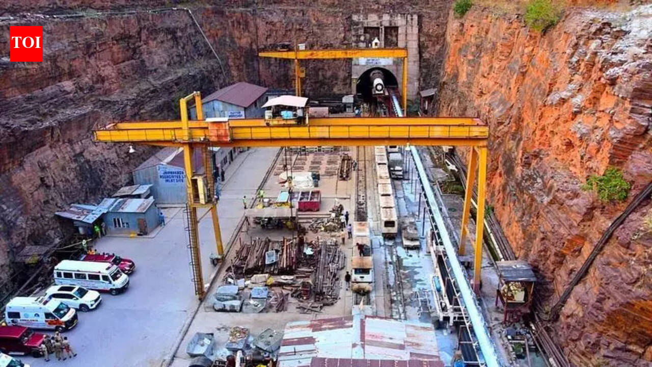 Govt aims to complete SLBC work in two years | Hyderabad News - The ...