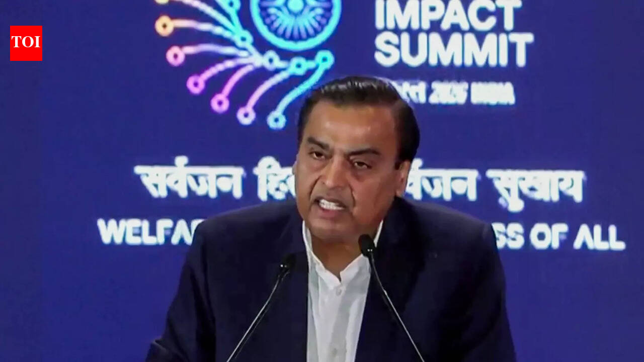 Mukesh Ambani announces 0bn push for AI sovereign infra – The Times of India