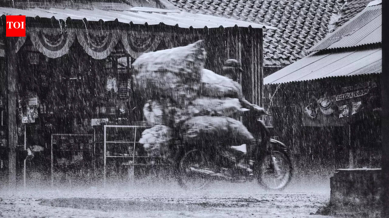 IMD predicts heavy rainfall across Kerala and Tamil Nadu; temperatures to rise in north | - The Times of India