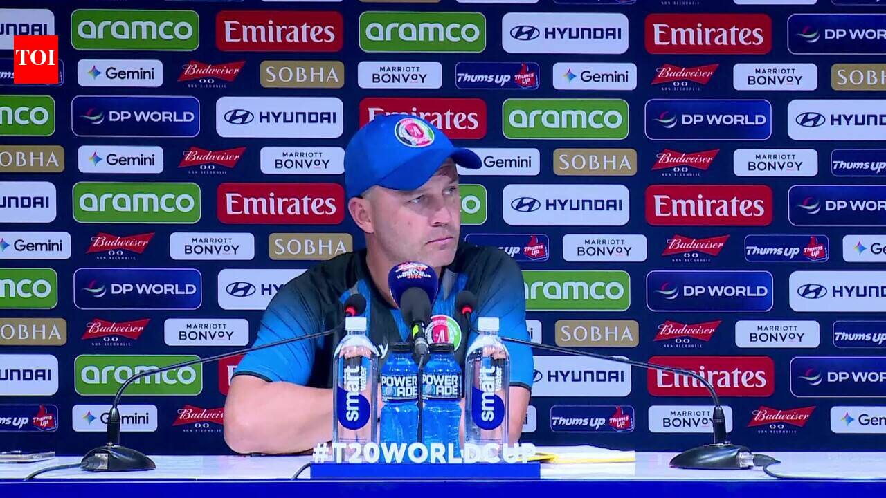 T20 World Cup: Afghanistan coach Jonathan Trott's emotional press conference