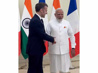 Emmanuel  Macron picks 'Dhurandhar' track for India tribute video; Internet calls it 'Lit'