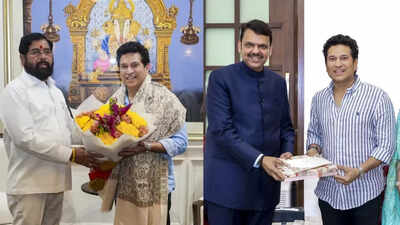Sachin Tendulkar invites Maharashtra CM Devendra Fadnavis, deputy CM Eknath Shinde to son Arjun's wedding ceremony