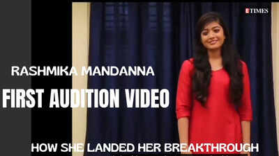 From a nervous 19-year-old to a national sensation: Rashmika Mandanna’s first audition video; How she landed her breakthrough