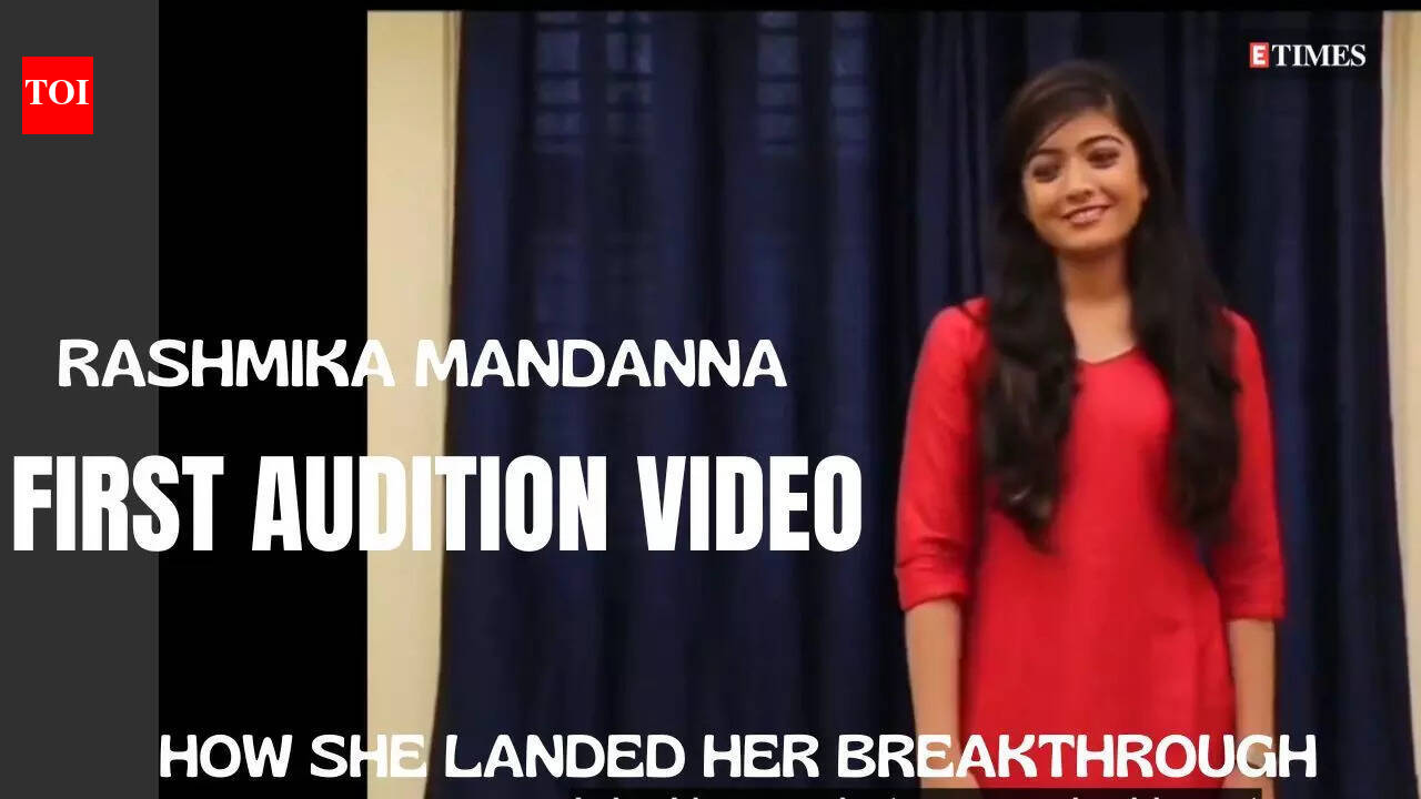 From a nervous 19-year-old to a national sensation: Rashmika Mandanna’s first audition video; How she landed her breakthrough