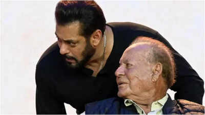Salman Khan visits father Salim Khan in hospital, urges doctors to maintain privacy